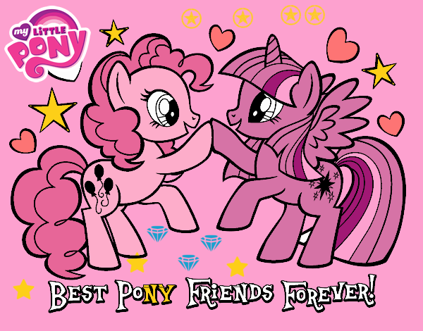 Mejores Pony Amigas para siempre