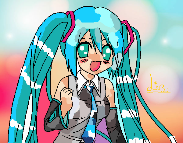 Miku Hatsune Vocaloid 🌠