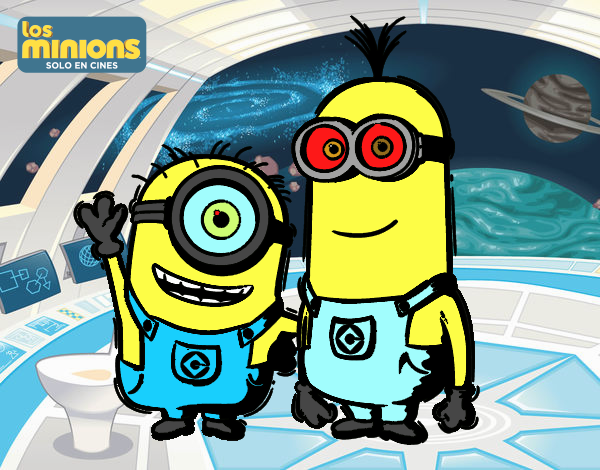 Minions - Carl y Kevin