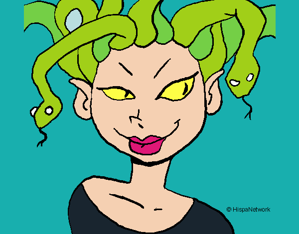 Mujer medusa