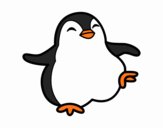 Pingüino bailando