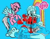 Rainbow Dash en su palacio