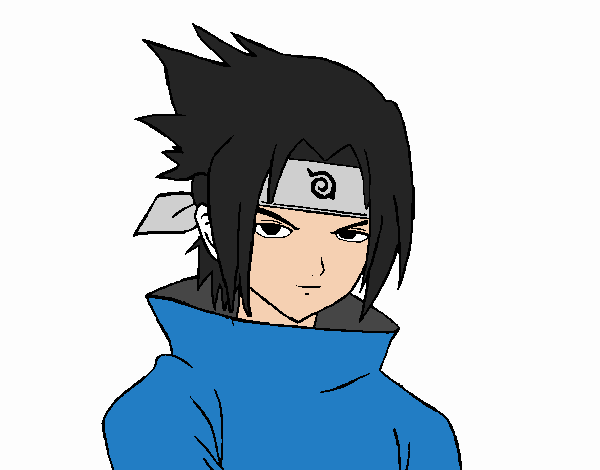 Sasuke enfadado