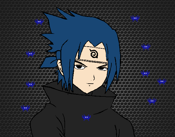 Sasuke enfadado