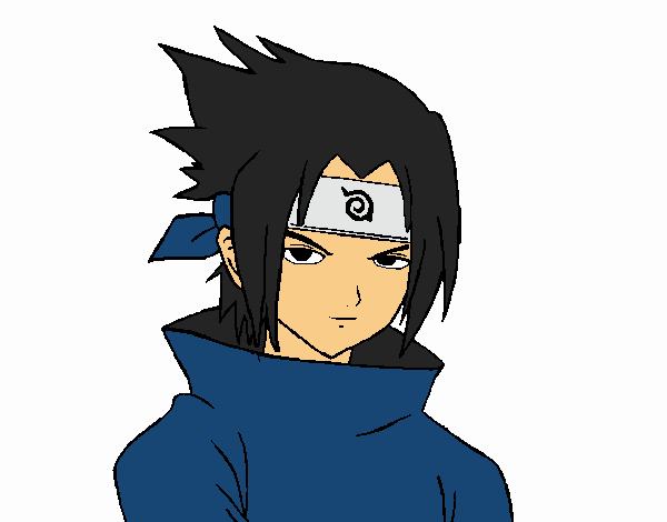 Sasuke enfadado