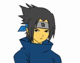 Sasuke enfadado