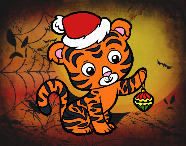 Tigre navideño