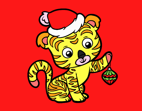 Tigre navideño