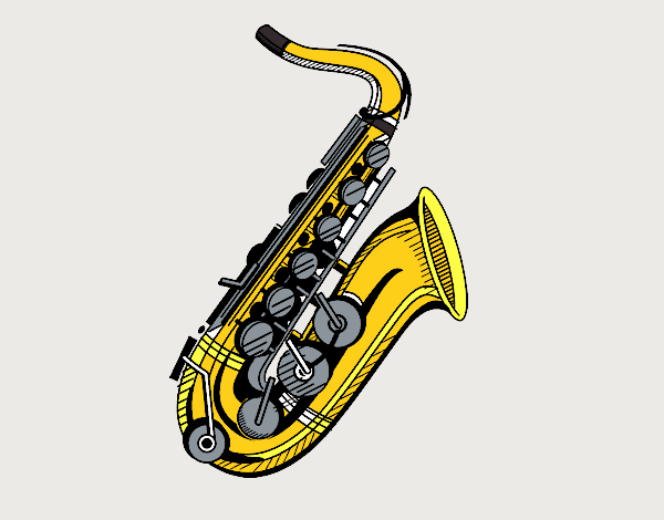 el saxofon dorado