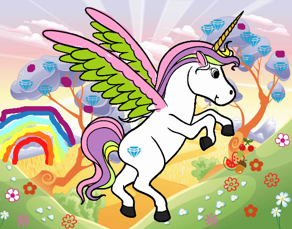 Unicornio joven