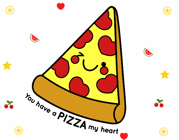 You have a pizza my heart