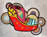 Zapato con cuña