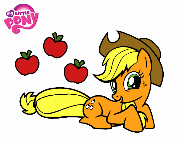 Applejack y la ricas manzanas