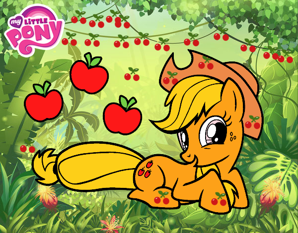 Applejack y sus manzanas