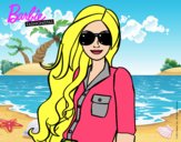 Barbie con gafas de sol