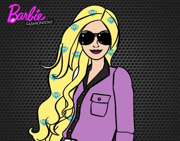 Barbie Cool con cabello de diamantes