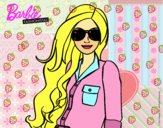 Barbie con gafas de sol