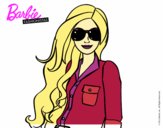 Barbie con gafas de sol