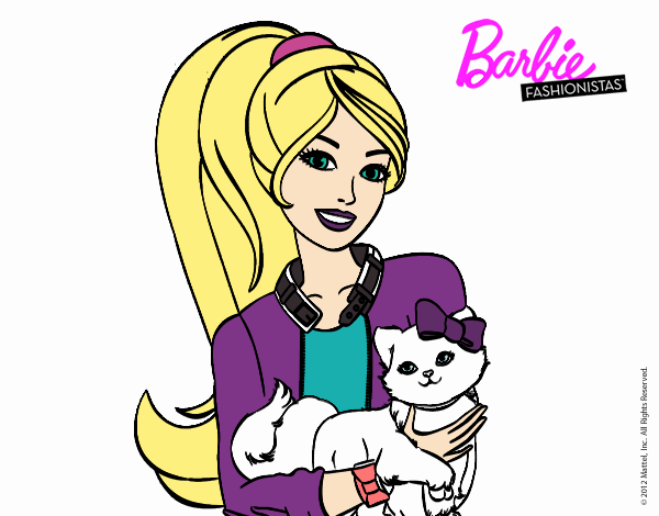 Barbie y su gatita