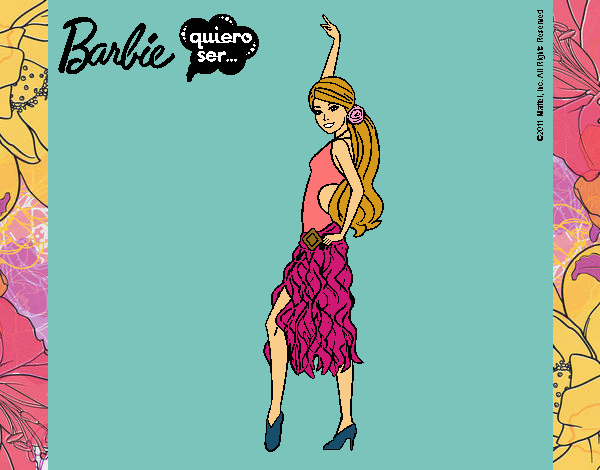 Barbie flamenca