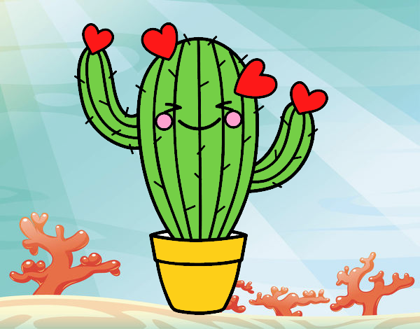 Cactus corazón