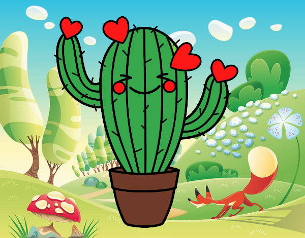 Cactus corazón