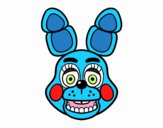 Cara de Toy Bonnie de Five Nights at Freddy's