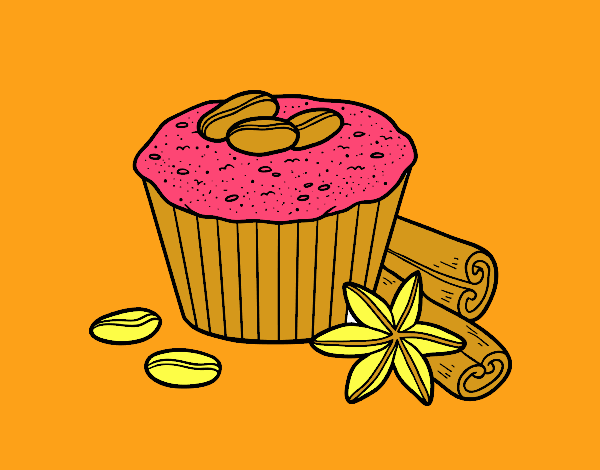 Cupcake de café