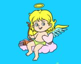 Cupido en una nube