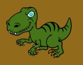 Dinosaurio velociraptor