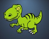 Dinosaurio velociraptor