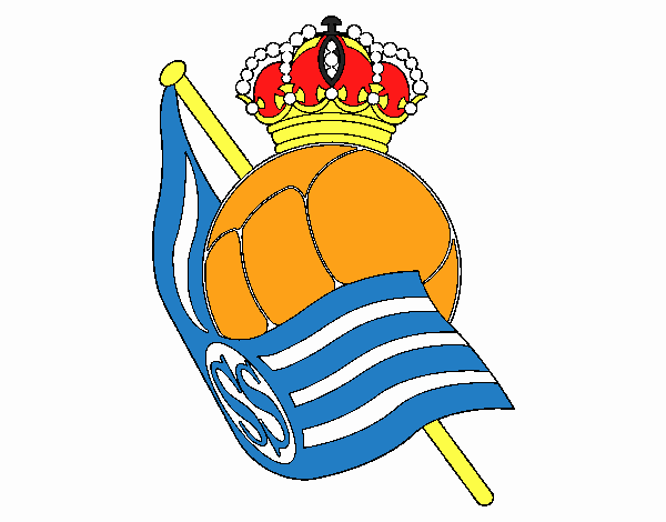 Escudo de la Real Sociedad de Fútbol