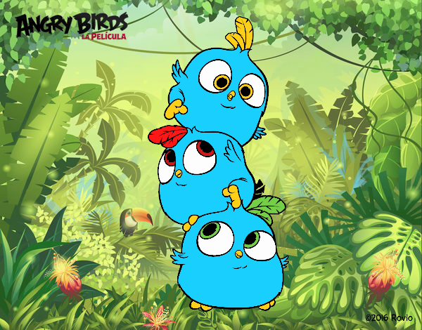 Las crias de Angry Birds