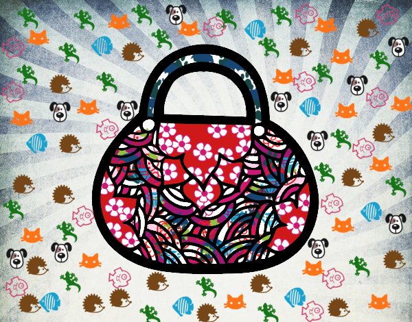 Mini bolso de inspiración japonesa