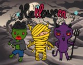 Monstruitos de Halloween