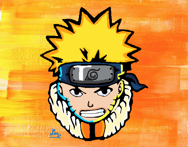 Naruto enfadado