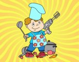 Niño cocinero