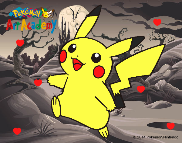 Pikachu en Pokémon Art Academy