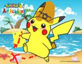 Pikachu en Pokémon Art Academy