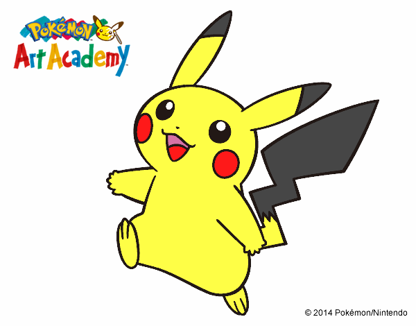 Pikachu en Pokémon Art Academy