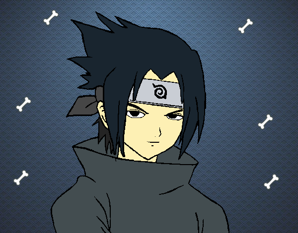 Sasuke enfadado