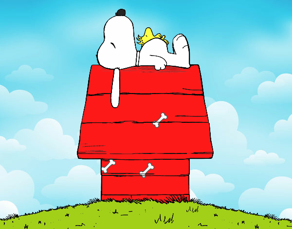 Snoopy durmiendo