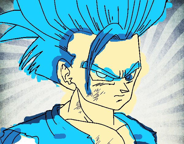 goku azul