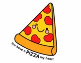 You have a pizza my heart