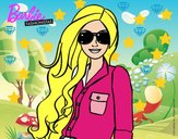 Barbie con gafas de sol