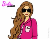 Barbie con gafas de sol