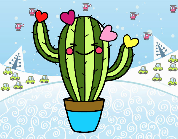 Cactus corazón