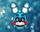 Cara de Toy Bonnie de Five Nights at Freddy's