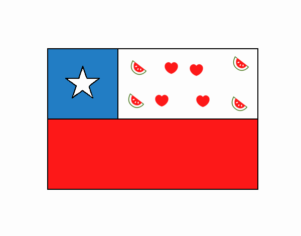bandera de chile 