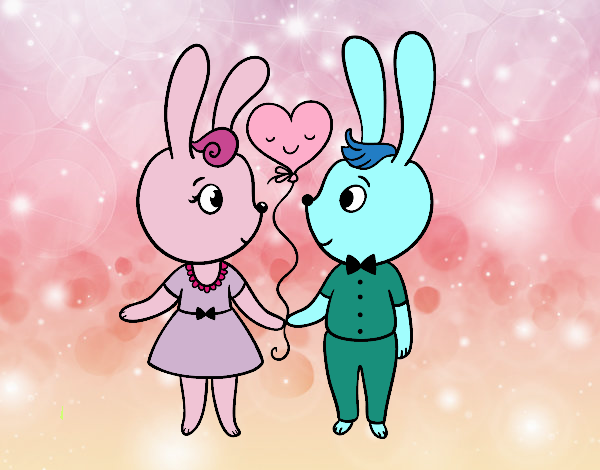 conejos de amor